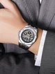 Наручний годинник Skmei M036PSI Silver - изображение 4