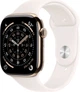 Смарт-годинник Apple Watch Series 11 GPS + Cellular 46mm Gold Titanium Case with Light Blush Sport Band - M/L (MFD64) - зображення 1