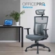 Крісло офісне OfficePro Balance OC550-B-DG-DG Black/Dark Gray - зображення 6