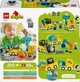 Zestaw klocków LEGO DUPLO Town Maszyny budowlane 3 w 1 22 elementy (10475) - obraz 4