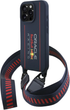 Etui Red Bull Silicone Strap Vertical Logo MagSafe do Apple iPhone 16 Pro Max Navy (RBHMP16X24SISOLRV) - obraz 1