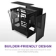 Корпус NZXT H3 Flow Black без БЖ (CC-H31FB-01) - зображення 3