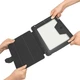 Противоударный чехол Smart Trifold Hard Shell для Samsung Galaxy Tab A9 8.7" SM-X110 SM-X115 Черный - изображение 12