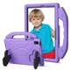 Противоударный детский чехол EVA Kids Like с подставкой на Samsung Galaxy Tab A11 Plus 5G 11" / Tab A11+ Wi-Fi 11" (Сиреневый) - изображение 1