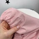 Простынь на резинке в кроватку Oh My Kids™ 120х60 см розовая пудра - изображение 4