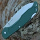 Нож складной Ontario Camp Plus Santoku Folder Knife Green GFN 4.25" Satin Зеленый (4305) - изображение 4