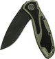 Нож складной Kershaw Blur 1670 OD Second Green Aluminum Blk 14C28N Олива (1670BLK) - изображение 4