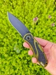 Нож складной Kershaw Blur 1670 OD Second Green Aluminum Blk 14C28N Олива (1670BLK) - изображение 7