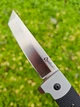 Нож складной Cold Steel Oyabun Black & Gray Leaf Spring Lock Folding Flipper Knife (26T) - изображение 9