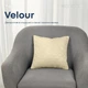 Подушка декоративна "VELOUR" Бежева, 40x40 - зображення 1