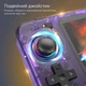Портативная игровая консоль Intex Data Frog R36H Retro Handheld Game Console 64Gb, Purple - изображение 7