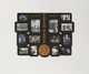 Фотоколаж The Frame Depot из дерева Баскетбол на 14 фотографий ручной работы Черный (basketball_collage) - изображение 1