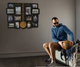 Фотоколаж The Frame Depot из дерева Баскетбол на 14 фотографий ручной работы Черный (basketball_collage) - изображение 2