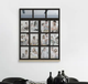 Фото-коллаж The Frame Depot в виде окна на 3 горизонтальных и 12 вертикальных фото Черный (window_collage) - изображение 3
