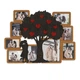 Фоторамка-коллаж The Frame Depot Дерево любви с инициалами на 9 фото Светло-коричневый (love_tree_collage) - изображение 1