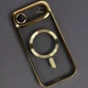 Чохол WAVE Chrome Case With MagSafe for iPhone 17 Air Gold - зображення 1