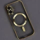 Чехол WAVE Chrome Case With MagSafe for iPhone 17 Gold - изображение 1