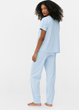 Пижамные хлопковые штаны Primark Bottom Pyjama S Низ пижамы Голубой (8843) - изображение 2