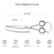 Изогнутые ножницы для груминга Artero Magnum Curvy 8" (ART-T45780) - изображение 2