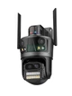 Тройная IP-камера наблюдения 12MP Wi-Fi (4mp+4mp+4mp) с сигнализацией и защитой IP66, чёрная - изображение 10