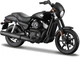 Металева модель мотоцикла Maisto Harley-Davidson Street 750 2015 1:12 MST32333 (090159323334) - зображення 4