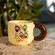Чашка фарфоровая Labubu The Monsters 400 (мл) подарочная кружка прикольная чашка для детей на подарок FM-21B - изображение 1