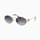 Сонцезахисні окуляри MIU MIU Grey/Gold 52YS-ZVN5D1-54 MISC - зображення 2