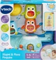 Zabawka do kąpieli Vtech interaktywna Stack & Splash Pingwiny 80-572123 (3417765721236) - obraz 1