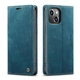 Чохол-книжка CaseMe із нубука для iPhone 13 Бірюзовий - зображення 5