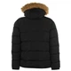 Пуховик Soul Cal 2 Zip Bubble Jacket Mens Black 3XL - изображение 2