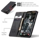 Чехол-книжка CaseMe из нубука для Samsung A25 Чёрный - изображение 3