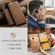 Чехол-книжка CaseMe из нубука для Xiaomi Poco X6 Pro 5G Светло-коричневый - изображение 6