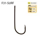 Крючок с поводком HISASHI HOOK F-31 SURF №14 повод.0.18мм флюр 200FC 10шт - изображение 2