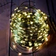 Светодиодная LED гирлянда "Роса" уличная LumiBeam с пультом и таймером 120м 1200 Led теплый белый цвет 8 режимов зеленая проволока от сети - изображение 4