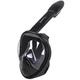 Повнолицева маска для снорклінгу Marlin SEA black/black/black S/M - зображення 3