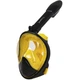 Полнолицевая маска для снорклинга Marlin SEA black/yellow/yellow S/M - изображение 2