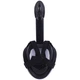 Повнолицева маска для снорклінгу Marlin SEA black/black/black S/M - зображення 6