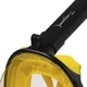 Полнолицевая маска для снорклинга Marlin SEA black/yellow/yellow S/M - изображение 5