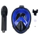 Полнолицевая маска для снорклинга Marlin SEA black/dark blue/dark blue S/M - изображение 7