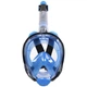 Полнолицевая маска для плавания Marlin TRAVEL black/blue/blue S/M - изображение 4