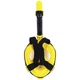 Полнолицевая маска для плавания Marlin TRAVEL black/yellow/yellow L/XL - изображение 6