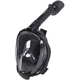Полнолицевая маска для плавания Marlin TRAVEL black/black/black S/M - изображение 2