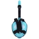 Полнолицевая маска для плавания Marlin TRAVEL black/aqua/aqua S/M - изображение 6