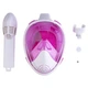 Повнолицева маска для снорклінгу Marlin SEA white/pink/pink S/M - зображення 7