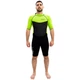 Гидрокостюм для серфинга Marlin TROPIC SHORTY MAN 3 мм lime/black XXL - изображение 2