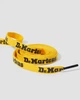 Плоскі шнурки Dr.Martens Flat 140 см YELLOW+BLACK AC754756 — жовті з чорним написом, для 8-10 люверсів - зображення 2