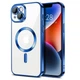 Чехол Fiji Chrome для Apple iPhone 13 с MagSafe и защитой камер Blue - изображение 1
