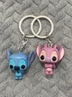 Набор брелоков Funko Pocket Pop! "Стич и Ангел" (Stitch and Angel) - изображение 7