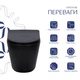 Унитаз подвесной Qtap Scorpio Ultra Quiet, с сиденьем Slim Duroplast/Soft-close/Quick Release QT14332380AMB - изображение 2