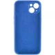 Чохол Silicone Premium case з захистом камери для iPhone 14 Full Camera Protective blue 9815 - изображение 3